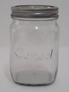 Glass Preserve Jars Dome & Ring   1 Litre