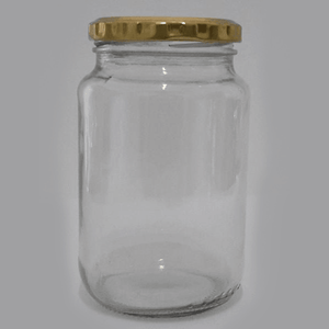 Round Glass Jar 750 ml