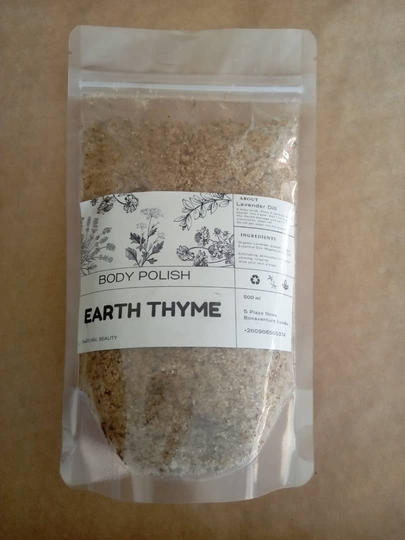 Earth Thyme  Body Polish- Lavender Dill