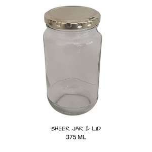 Glass Farrago Jar 375 mls