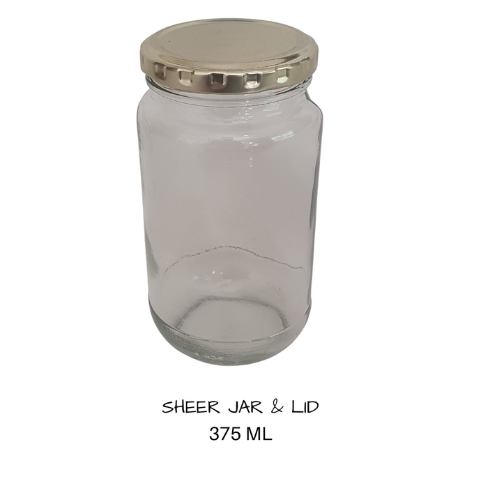 Glass Farrago Jar 375 mls