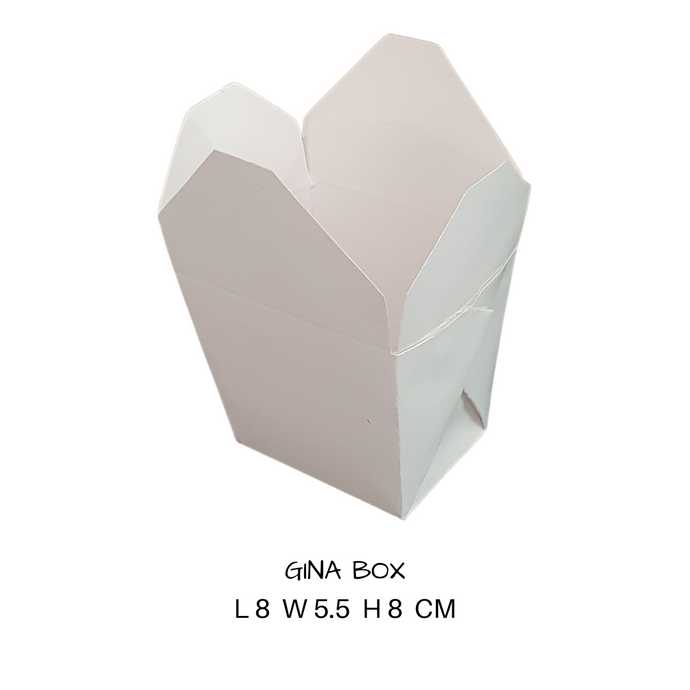 Box- Gina Box 8.5cm x 7.5 cm  (Out The Box) LOCAL