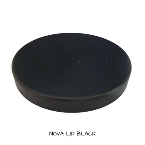 Candle Jar Lid- Nova Black