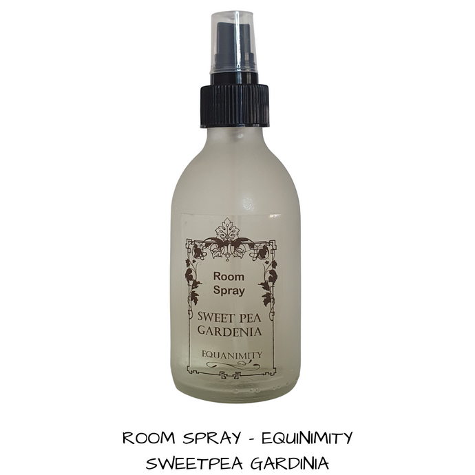 Equanimity - Room Spray Sweet Pea Gardenia. 200 mls