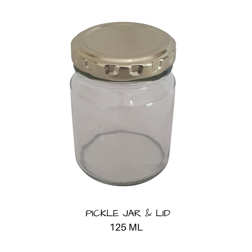 Glass Pickle Jar Jar