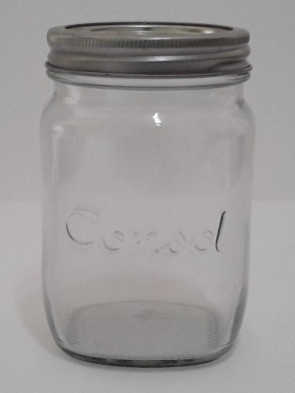 Glass Preserve Jars Dome & Ring 500 mls