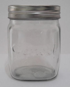 Glass Preserve Jar Ring & Dome 250 mls