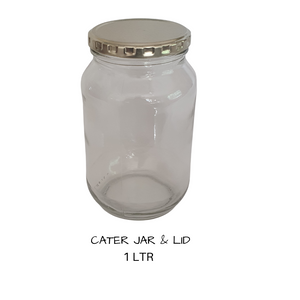 Glass Catering Jar 1 Litre
