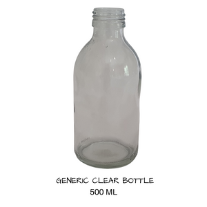 Glass Generic Bottles 500mls