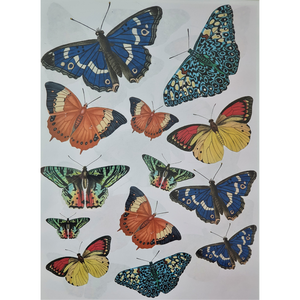Decoupage Paper  Butterflies 4 sheets