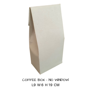Box - Coffee Box without Window 190X90X60mm (OUT THE BOX)