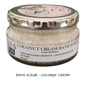Herbal -  Coconut Cream Body Scrub 250 mls
