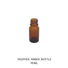 Glass Dropper Bottle Amber 10 mls
