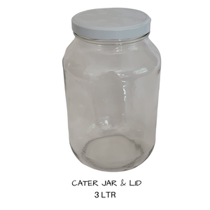 Glass Catering Jars 3 litres