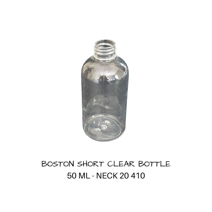 Plastic Boston Bottle