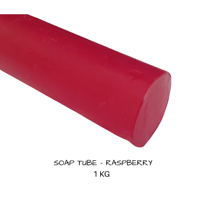 Glycerine Soap Base - Rasberry  1 kg Tubes