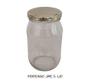 Glass Farrago Jar 250 mls