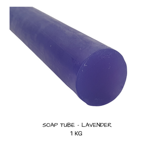 Glycerine Soap Base - Lavender Clear  1 kg Tubes
