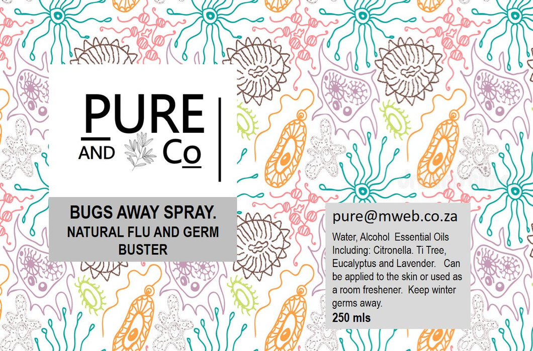 Herbal - Bugs Away Room Spray. 250 mls