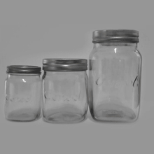 Glass Preserve Jars Dome & Ring 500 mls