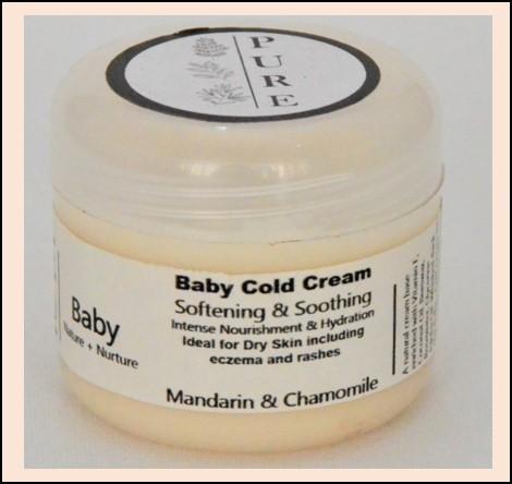 Baby Cold Cream   - Mandarin and Chamomile 50 mls
