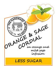 Cordials - Orange Sage 500 mls