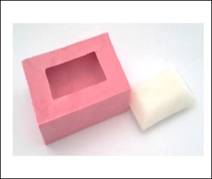 Soap Mould  Silicone - Defined Rectangle 100 grm