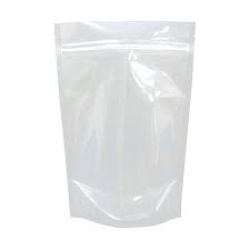 Clear Medium Stand Pouch 130 x 225 x 80 mm