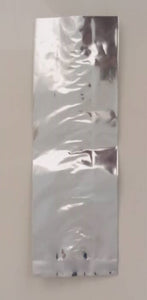 Clear front silver back bag 70 X 200mm