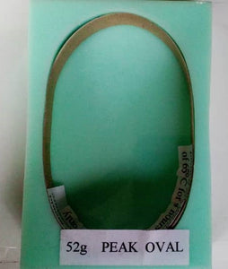 Soap Mould Silicone - Peak Oval 001779