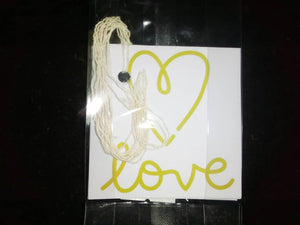 Gift Tags -Love Pack of 6