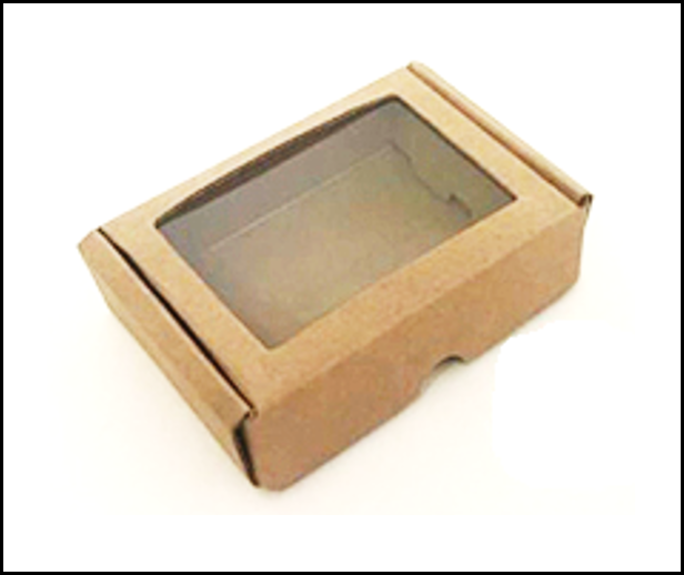 Box - X-small shipper box with window